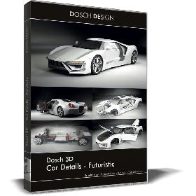 3D model DOSCH 3D - Car Details - Futuristic